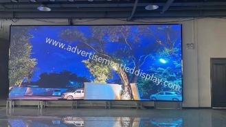 خزانة الألومنيوم شاشة LED داخلية مع نظام صوت متكامل لحل كل شيء في واحد