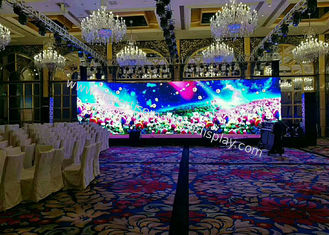 2500cd HD LED Video Wall ، شاشات الإعلانات الداخلية P3mm