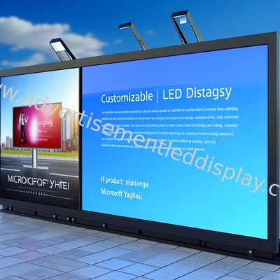 شاشة إعلانات LED قابلة للتخصيص مع نظام التحكم في Linsn / Nova-star / Colorlight