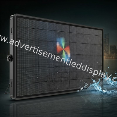 شاشة LED الحديدية IP65 الحل النهائي للإعلانات الخارجية النابضة بالحياة 6000cd سطوع