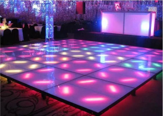 SMD1921 شاشة LED أرضية ، Rgb LED Dance Floor P3.91 للحفل