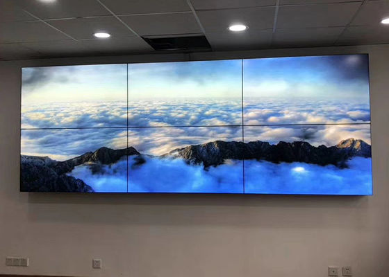 DID 55 بوصة فيديو جدار LED شاشة عرض جدارية ضيقة بيزل التماسك
