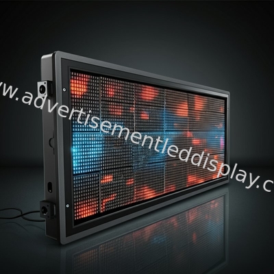 تصميم مخصص شاشة إعلانات LED متينة IP65 الحديد للإعلان الفعال 10000 ساعة