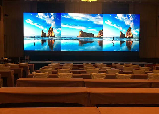 شاشة LED ملونة كاملة داخلية GOB P1.875mm 3840Hz للإعلان