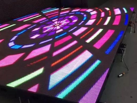 SMD1921 شاشة LED أرضية ، Rgb LED Dance Floor P3.91 للحفل